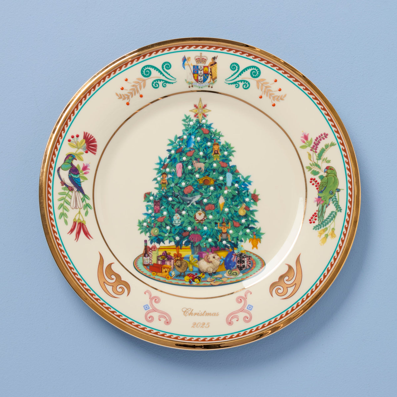 2025 Trees Around The World Plate, New Zealand