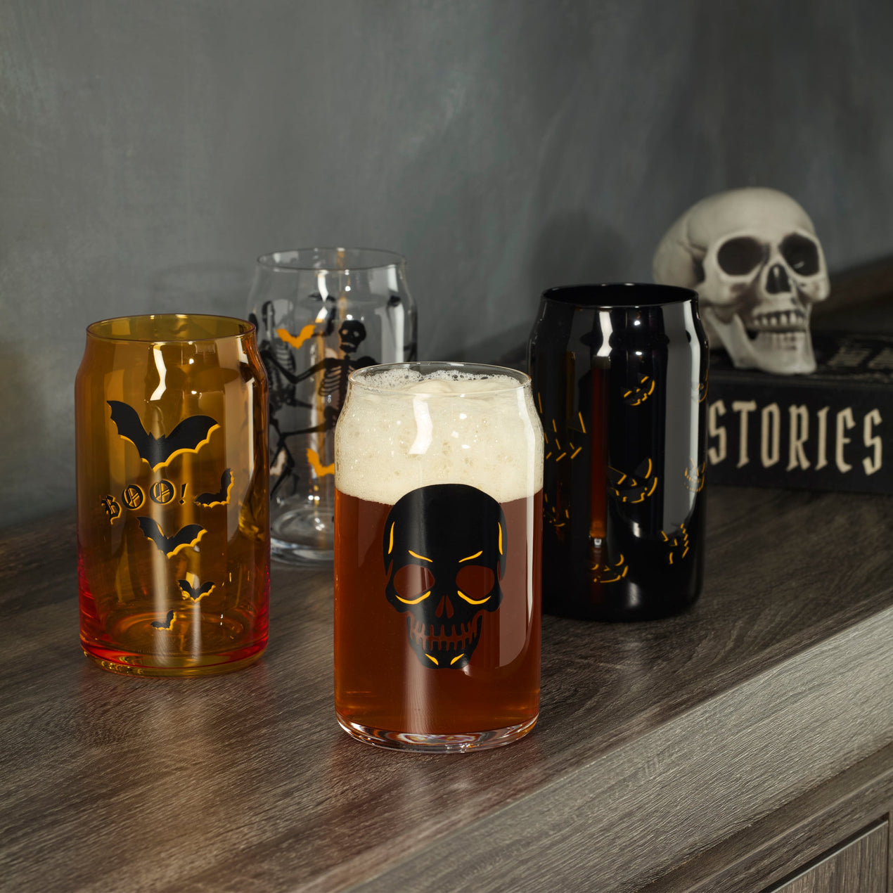 Vintro Halloween Can Coolers, Set of 4