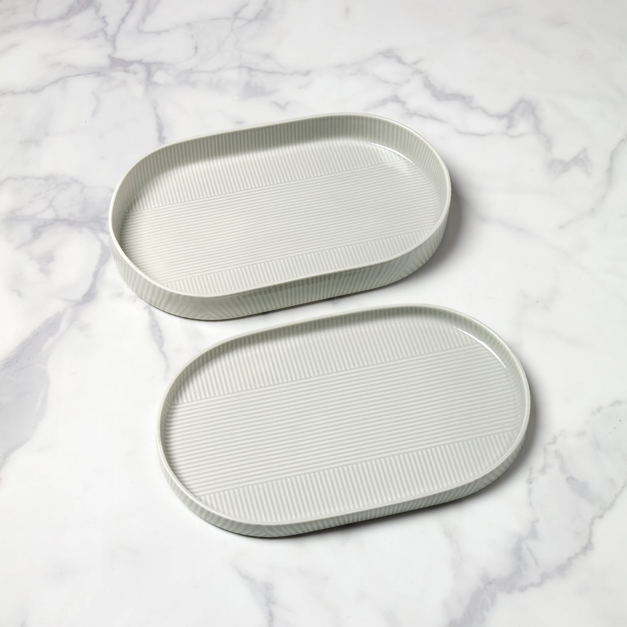 Modulus 2-Piece Serving Set, Vapor