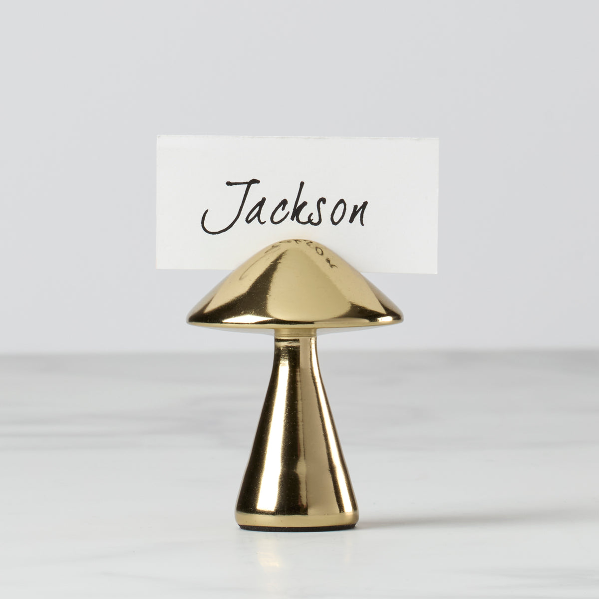 Gold Mushroom Placecard Holder – Lenox Corporation