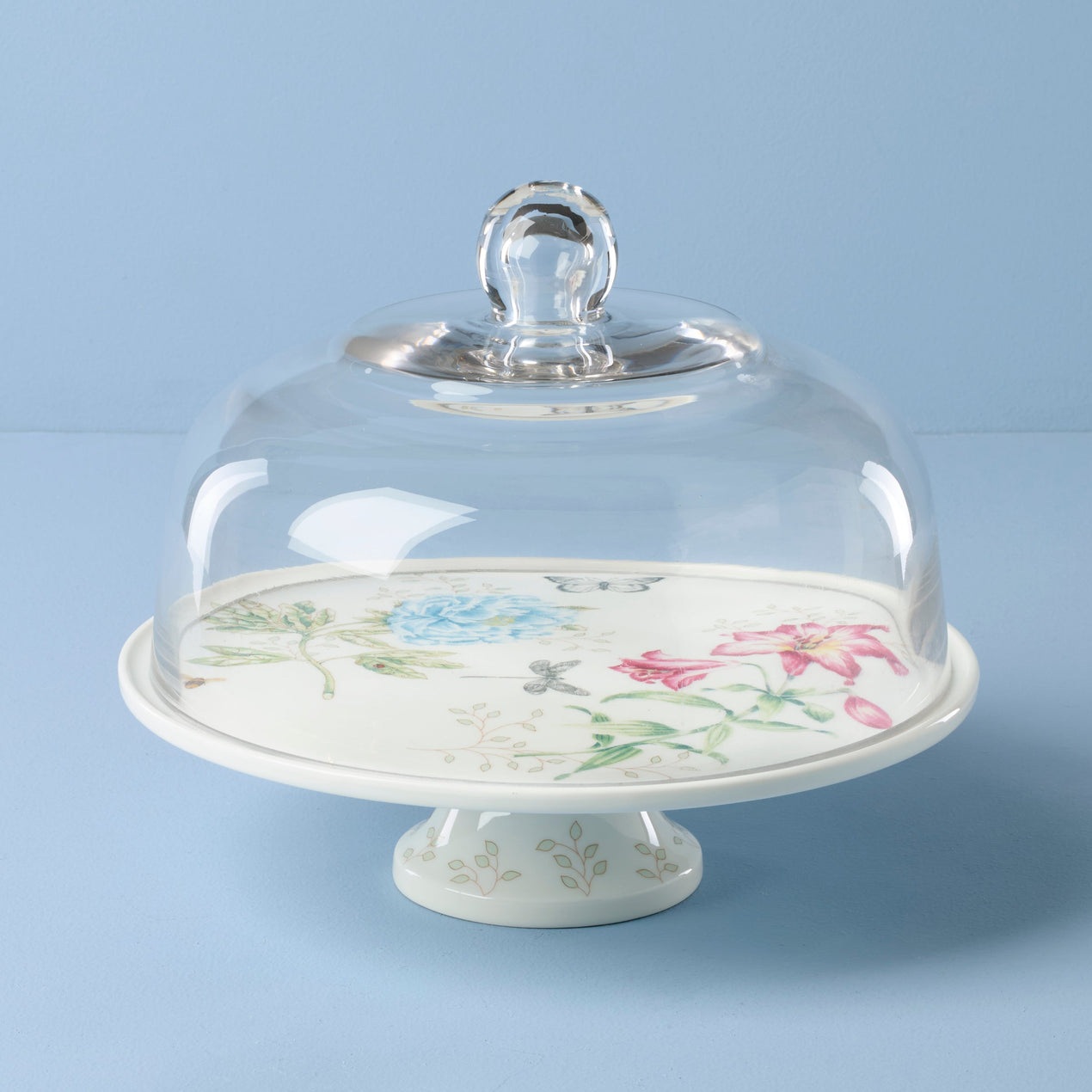 Butterfly Meadow 25th Anniversary Cake Plate