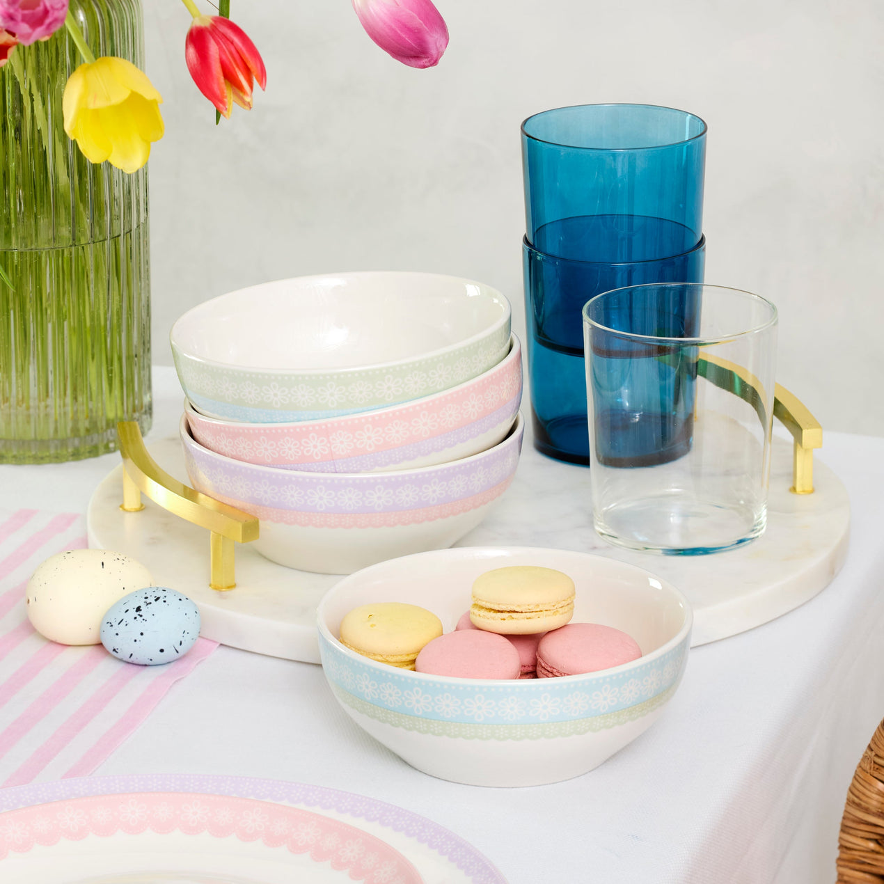 Bunny Hop All-Purpose Bowls, Set of 4