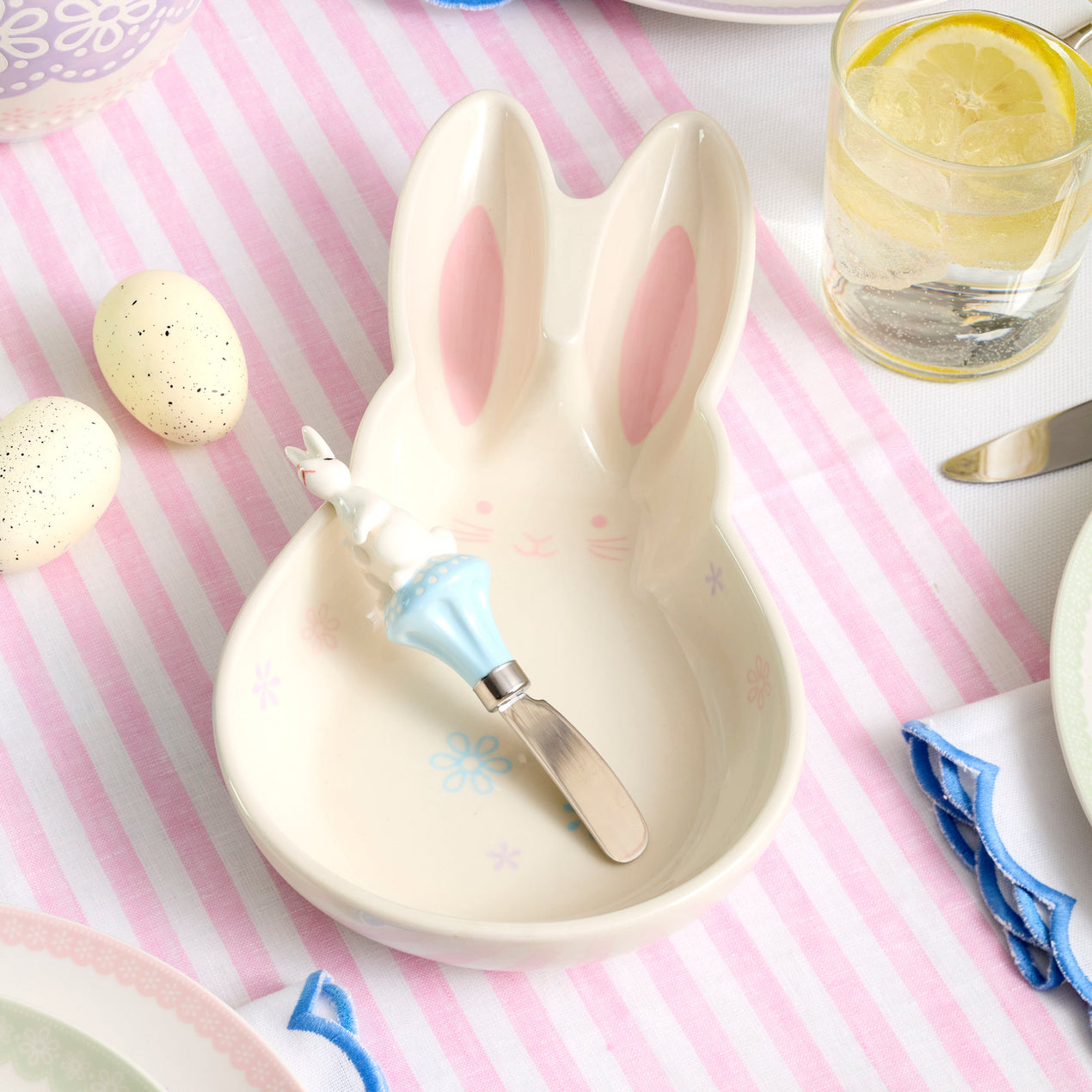 Bunny Hop Bunny Platter