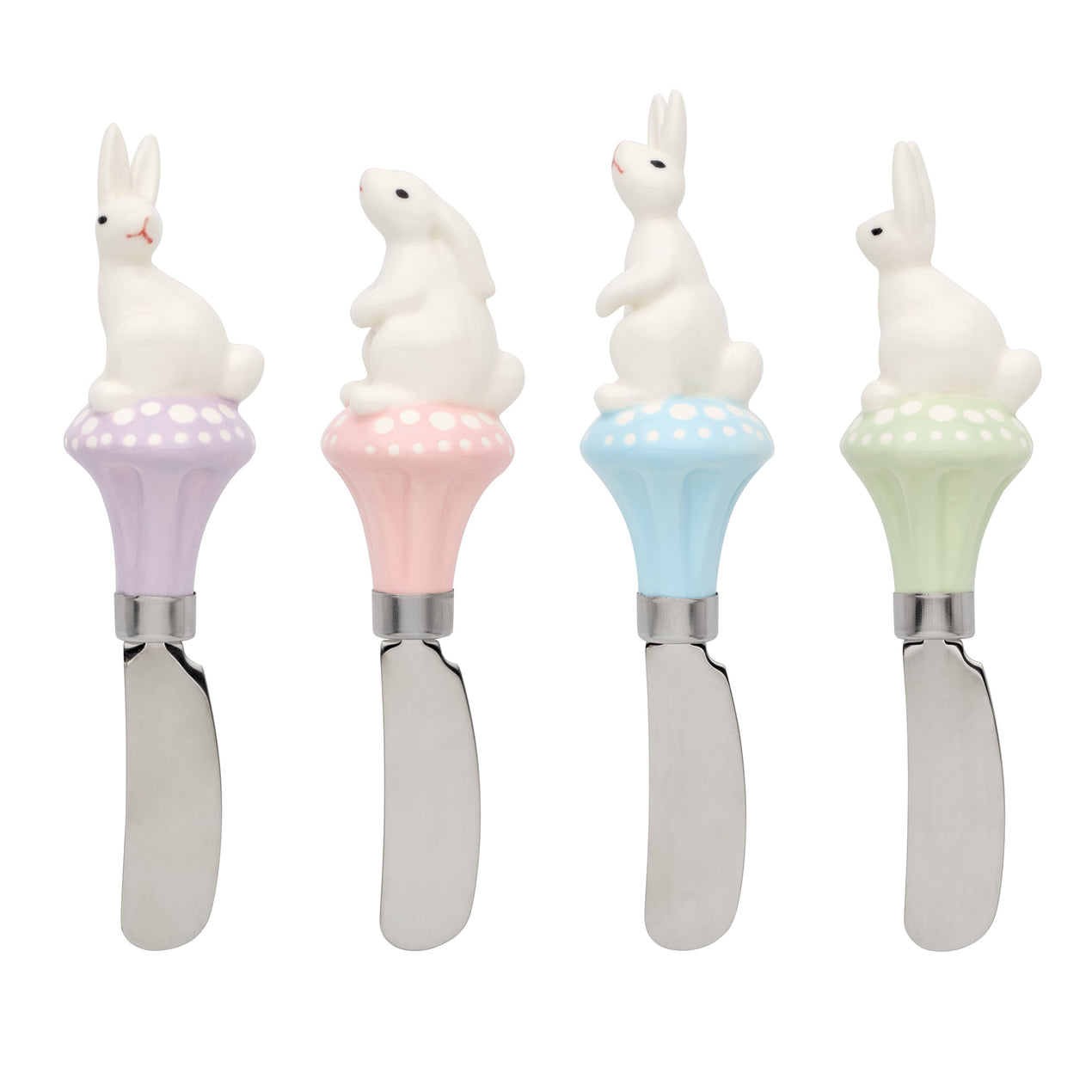 Bunny Hop 4-Piece Cheese Spreader Set