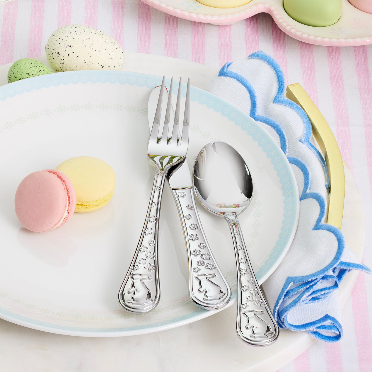 Bunny Hop 12-Piece Flatware Set