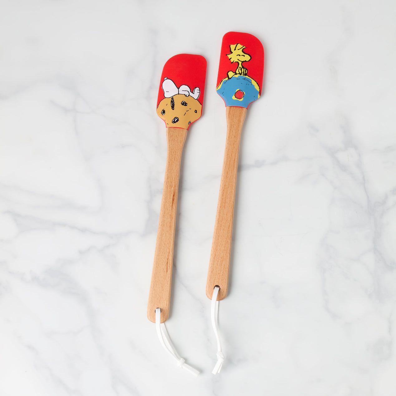 Chef Snoopy Spatulas, Set of 2, Red