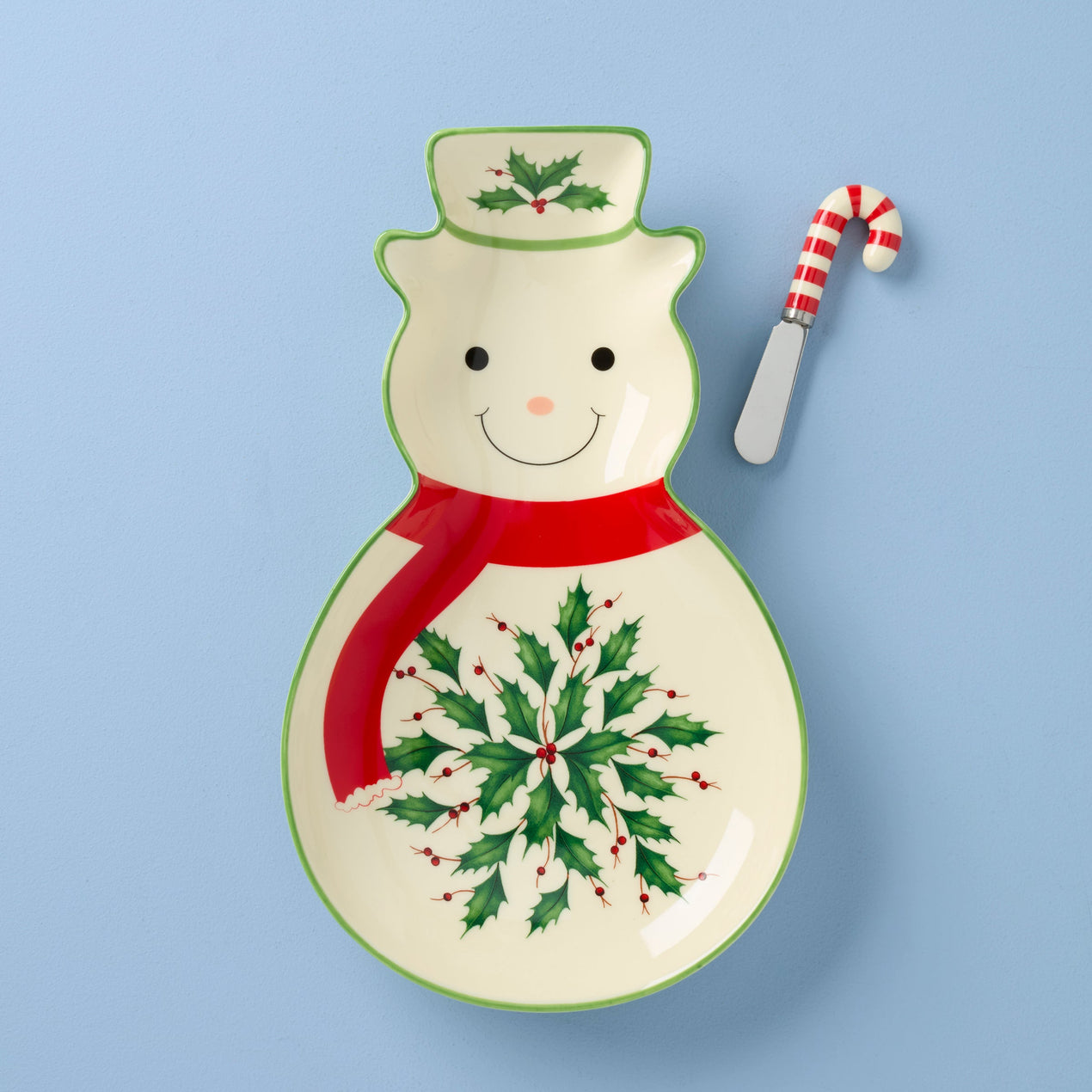 Holiday Tray with Spreader