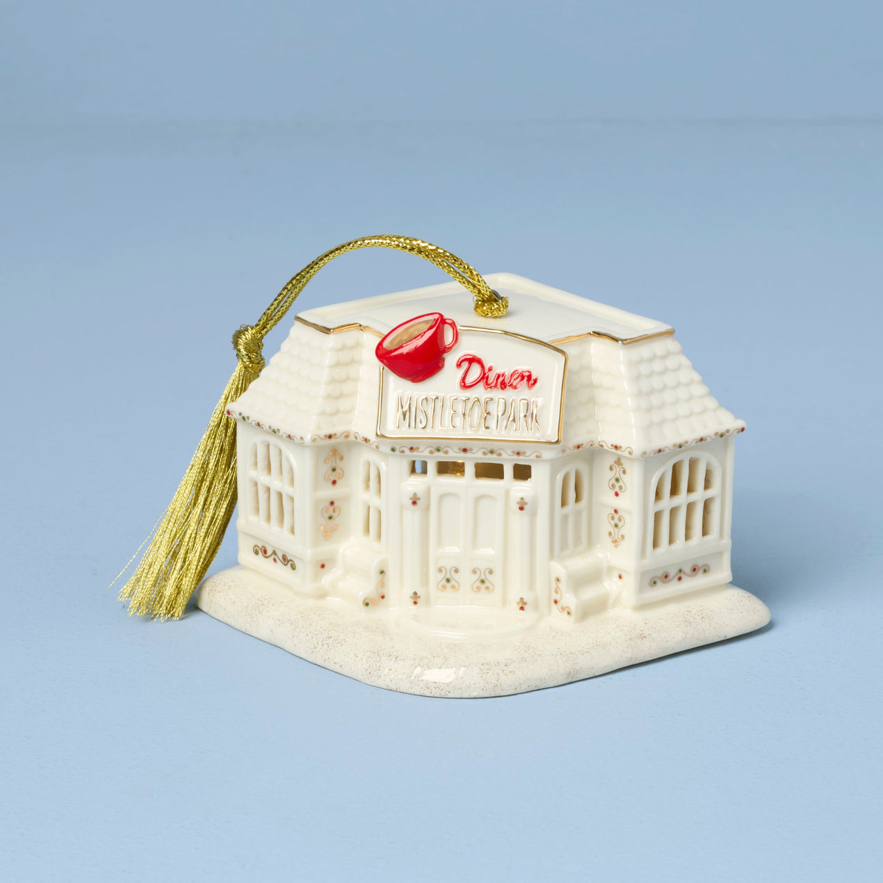 Mistletoe Park Diner Lit Ornament