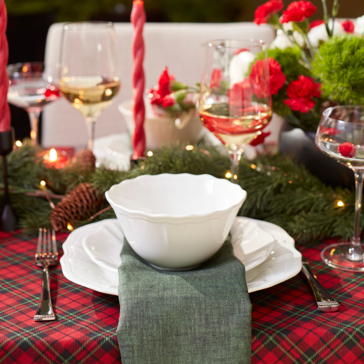 Tuscany Classics White Wine Glass Set, Buy 4 Get 6