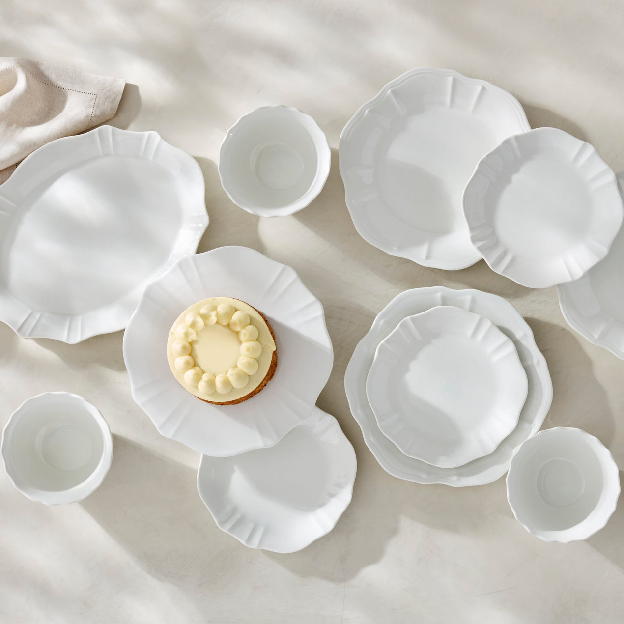 Eldridge Footed Cake Plate