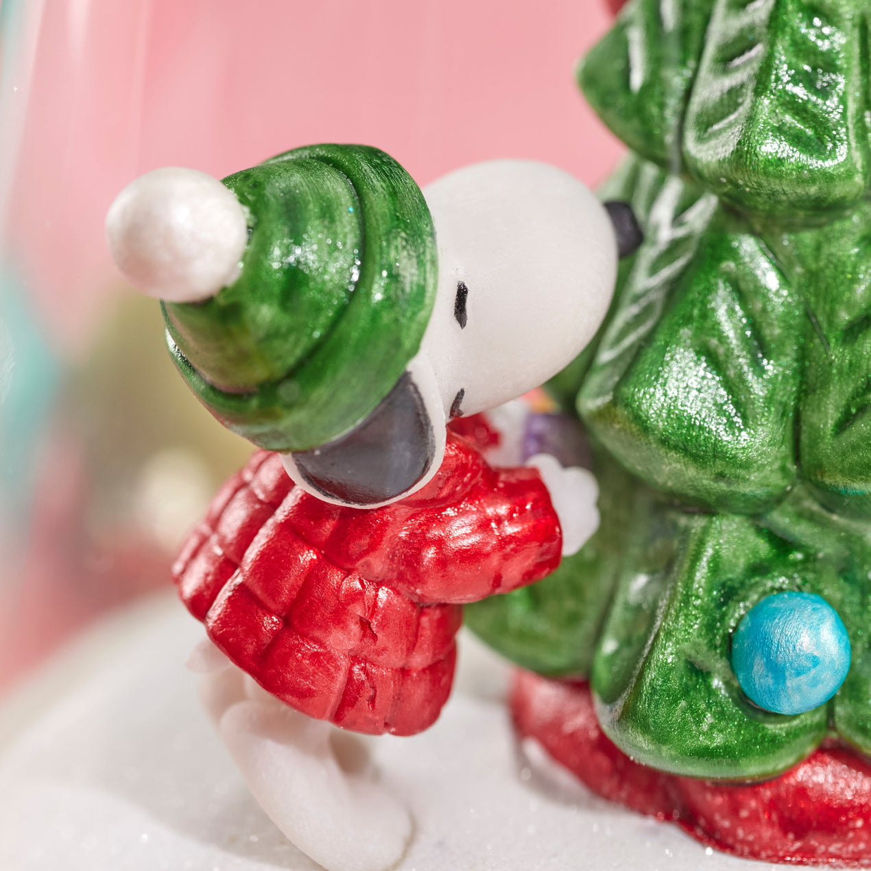 Peanuts Merry & Magical Christmas Scene Figurine