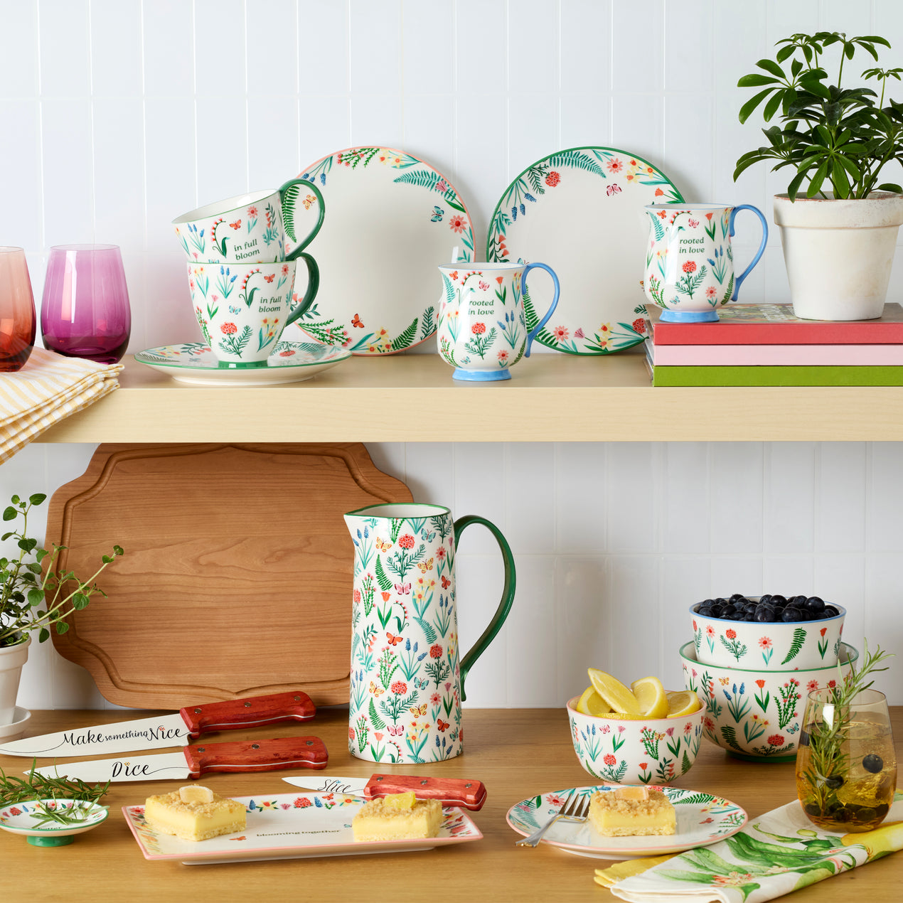 First Blooms Nesting Bowls S/3