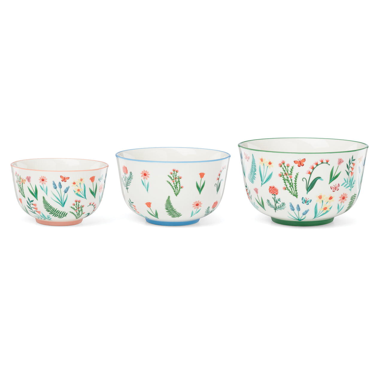 First Blooms Nesting Bowls S/3