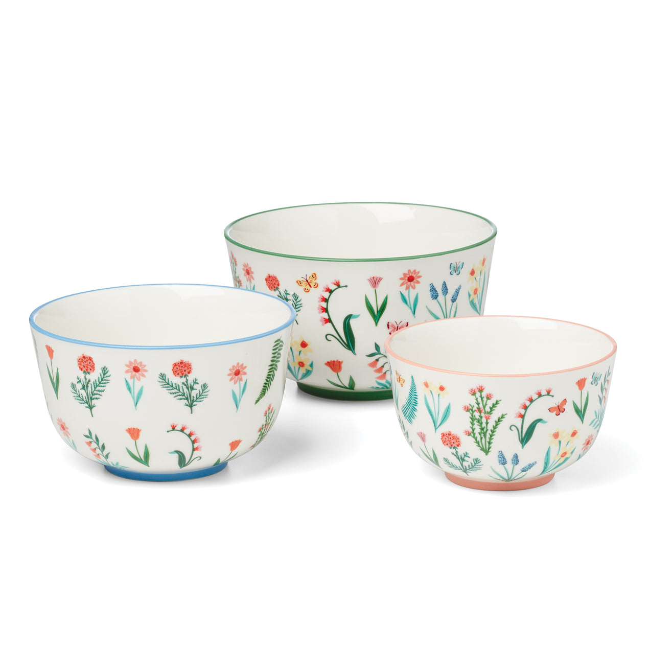 First Blooms Nesting Bowls S/3