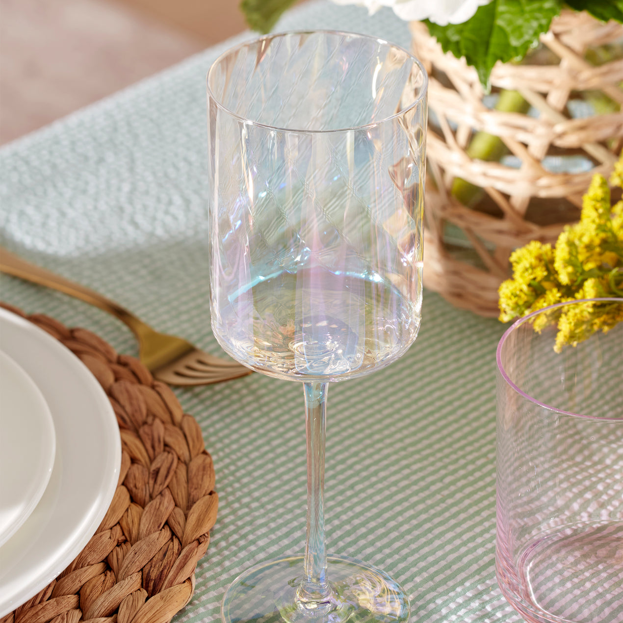 Tuscany Classics Iridescent Set of 4 Glasses - White Wine