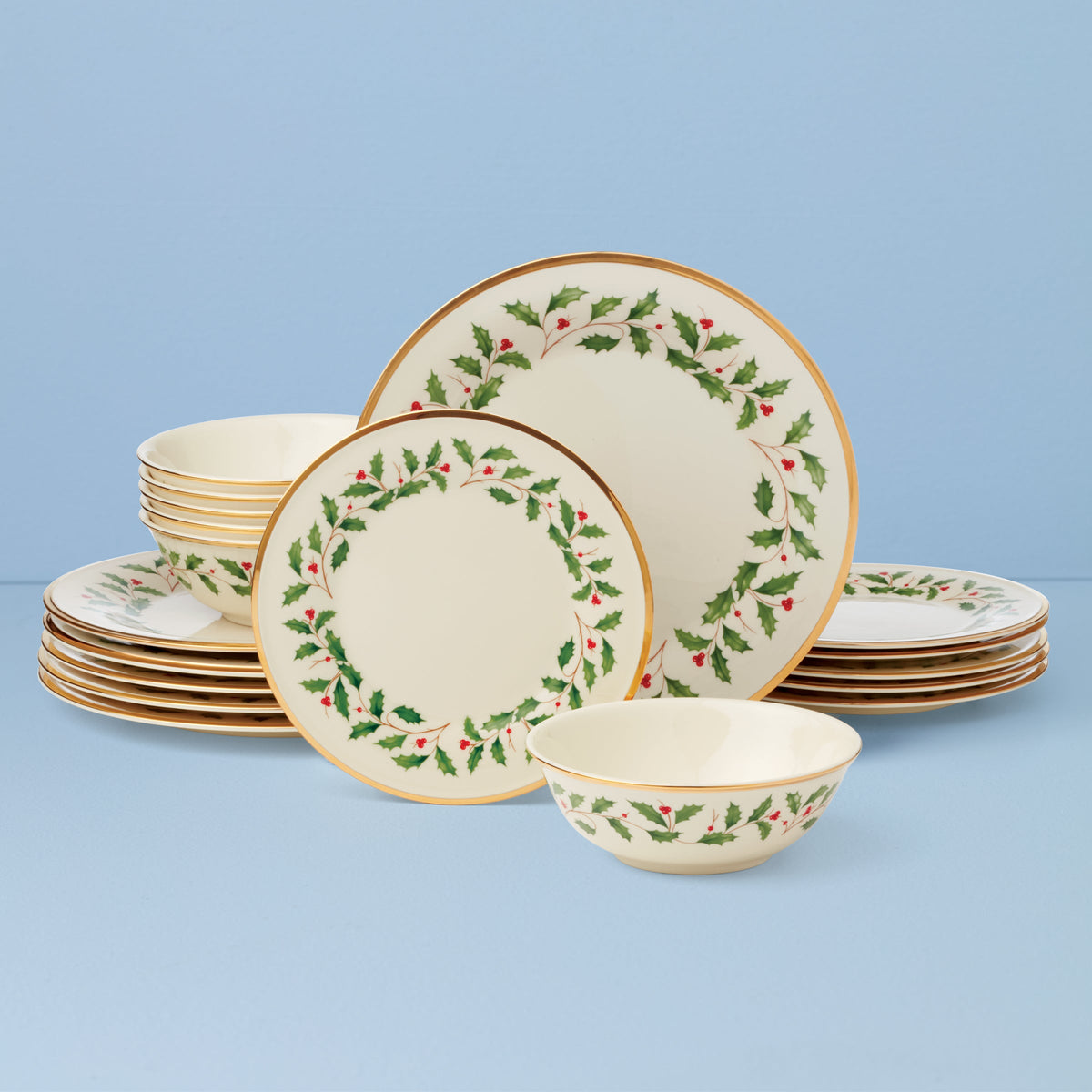 Holiday 18 Piece Dinnerware Set – Lenox Corporation