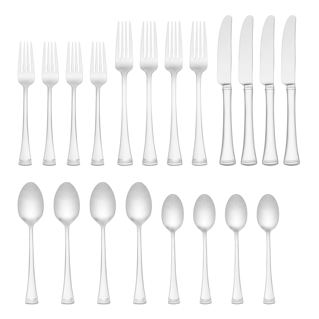 Portola Mirror 20 Piece Flatware Set