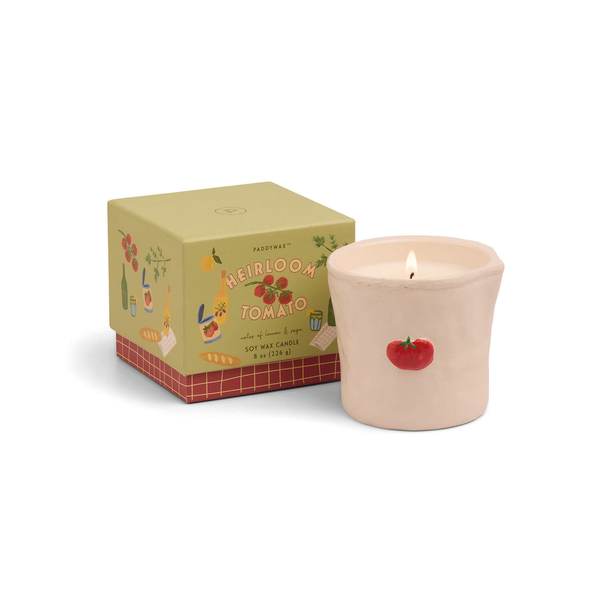 Sigro Pyramid Candles, Cera, Naturale, 1.8 x 1.8 x 10.5 cm