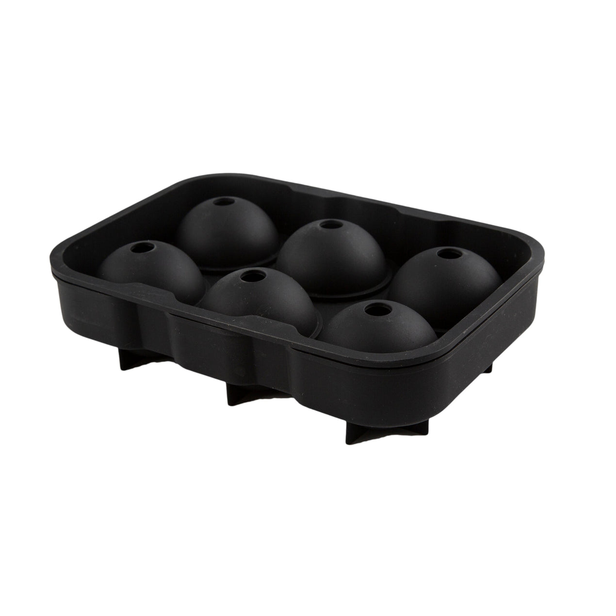 6-Sphere Black Silicone Ice Mold