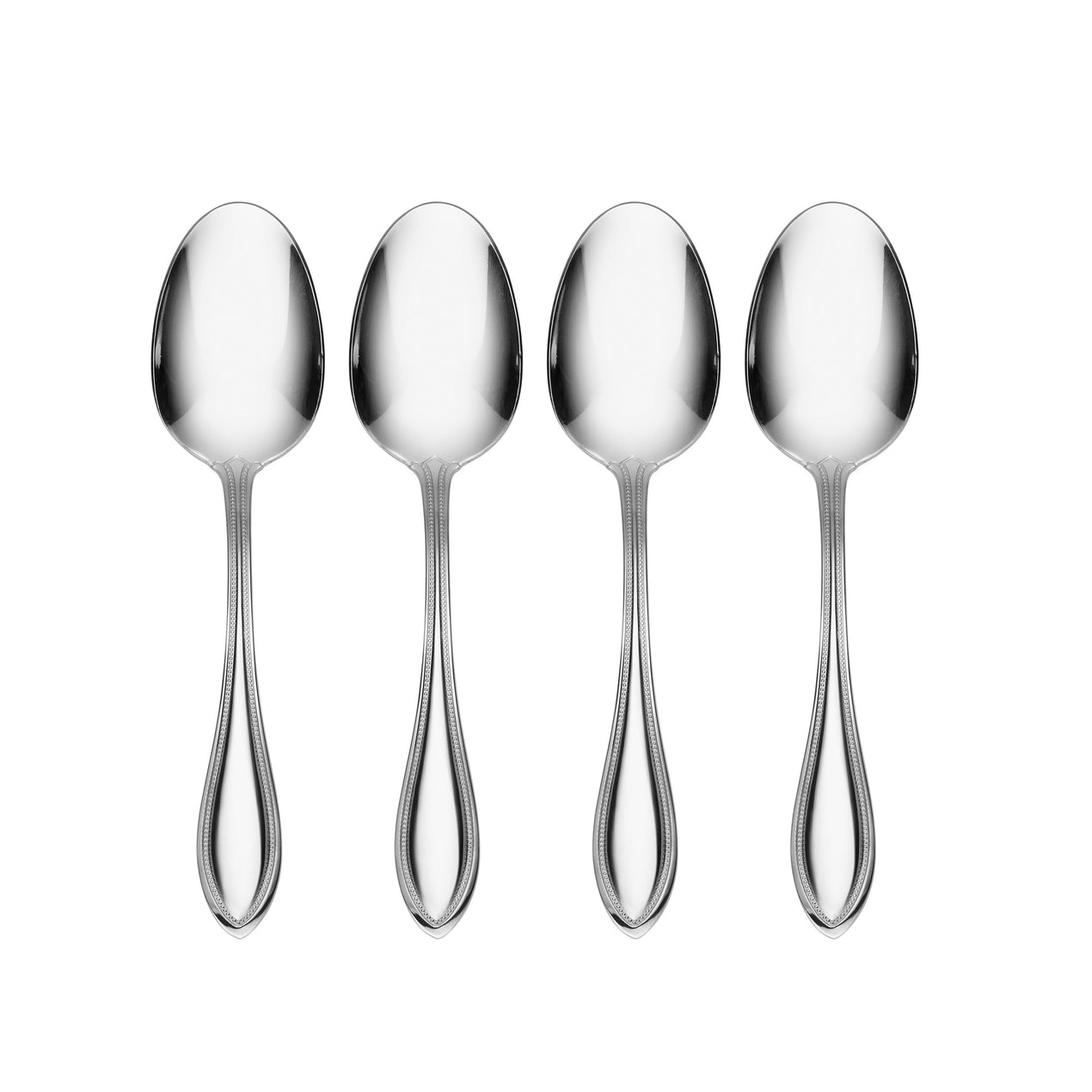 American Harmony Everyday Flatware Dinner Spoons, Set Of 4