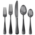 Opera Black Titanium 30-Piece Flatware Set