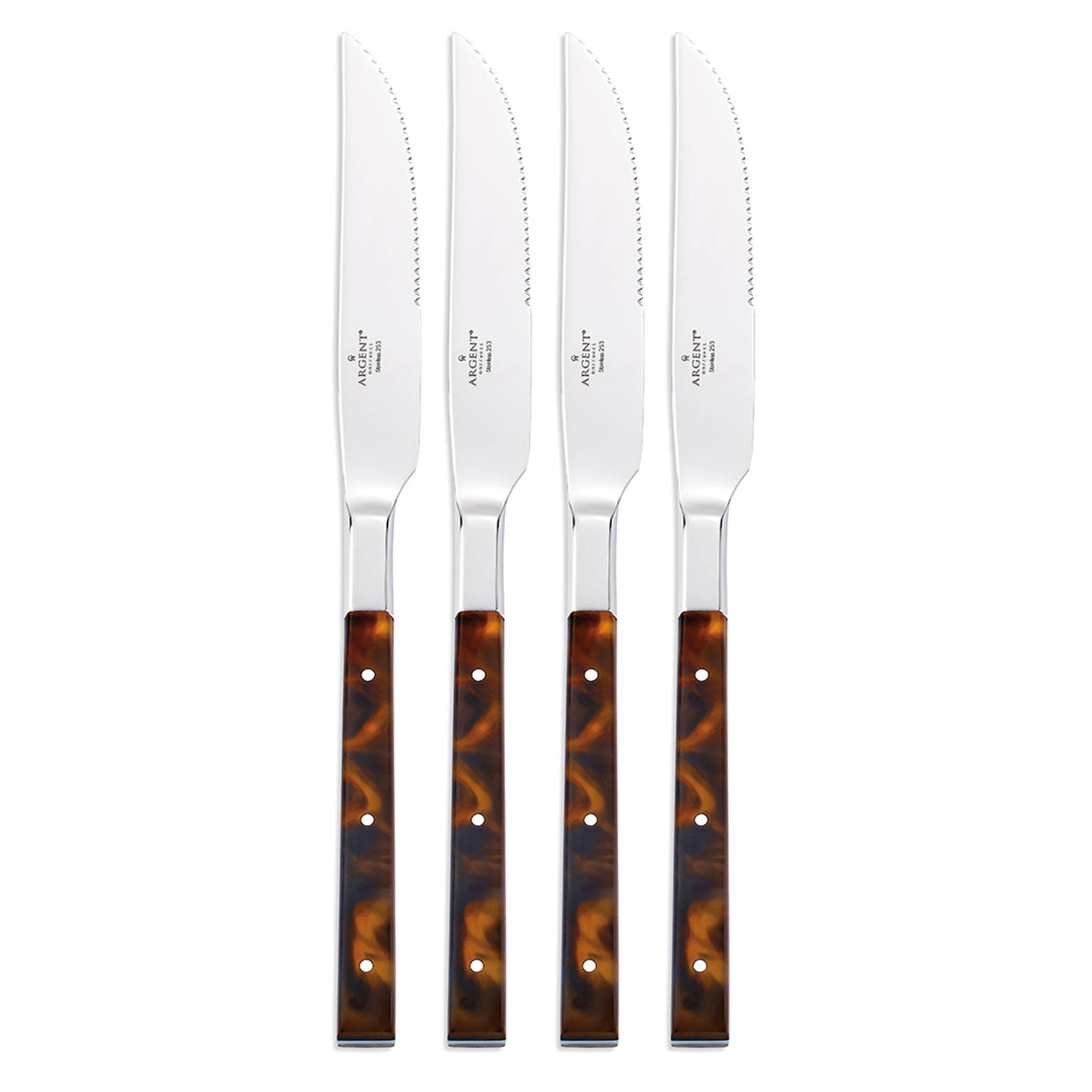 St. Laurent Tortoise 4 Piece Steak Set