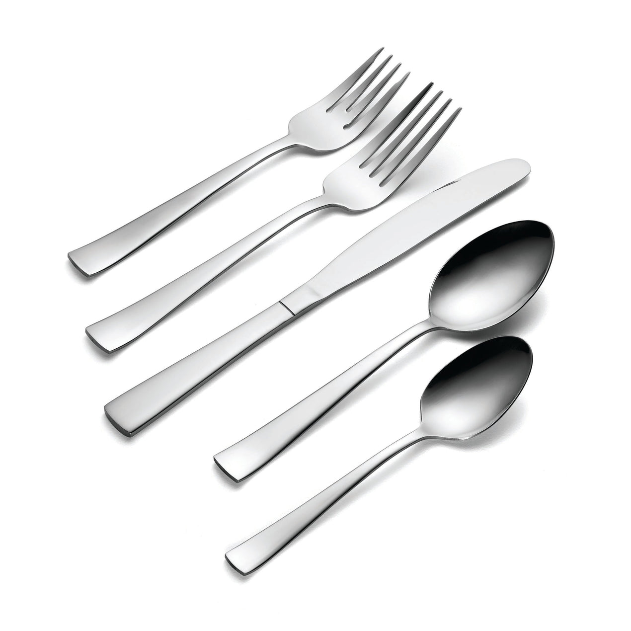 Avery 90 Piece Everyday Flatware Set, Service For 12
