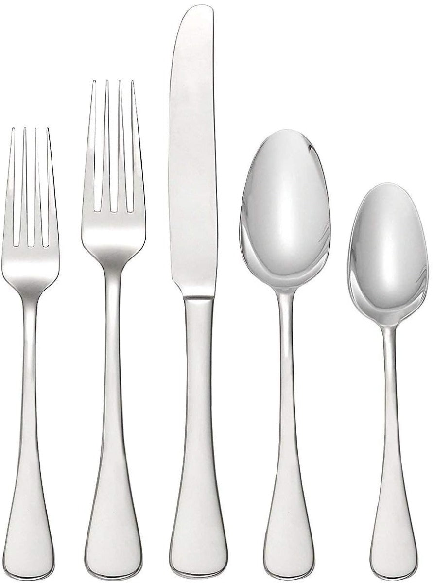 Bellasana 45 Piece Everyday Flatware Set, Service for 8