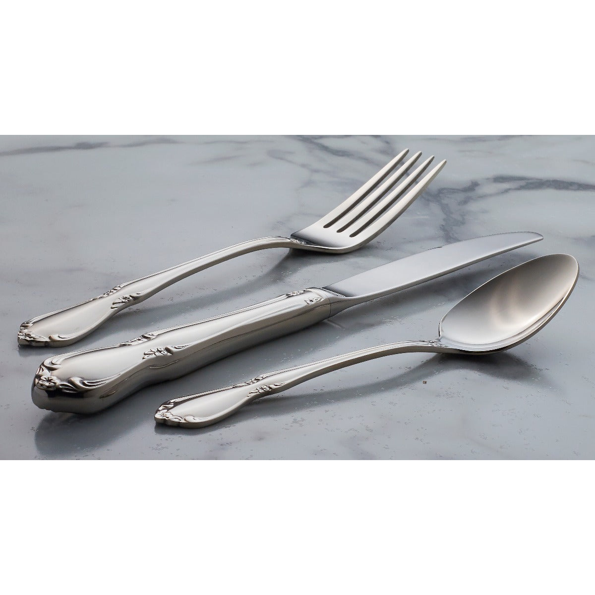 Chateau Fine Flatware Dinner Spoons, Set Of 4