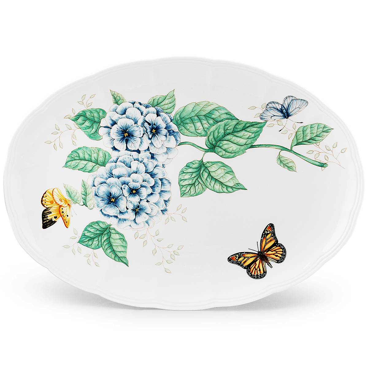 Butterfly Meadow Oval Serving Platter