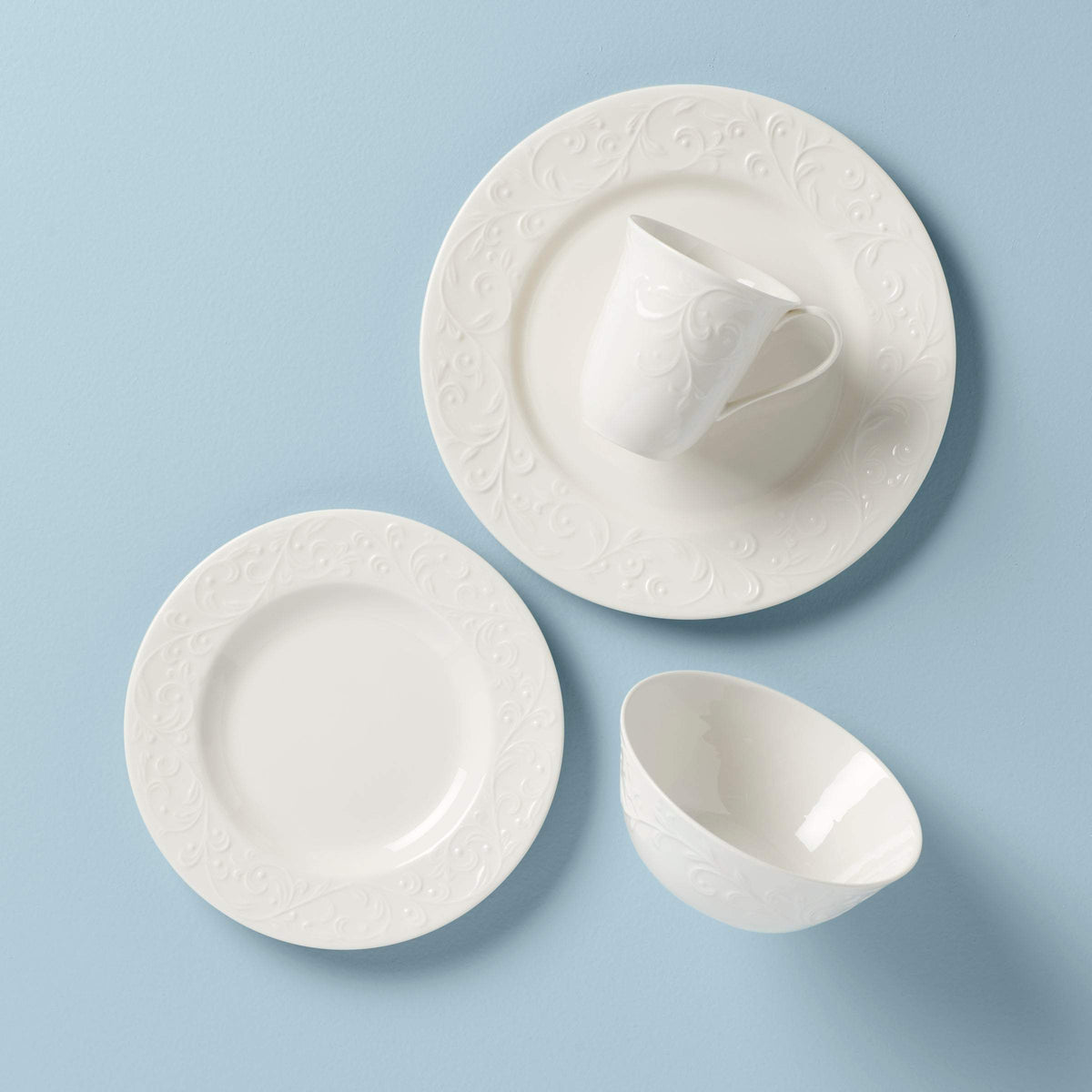 Opal Innocence Carved 4-Piece Place Setting – Lenox Corporation