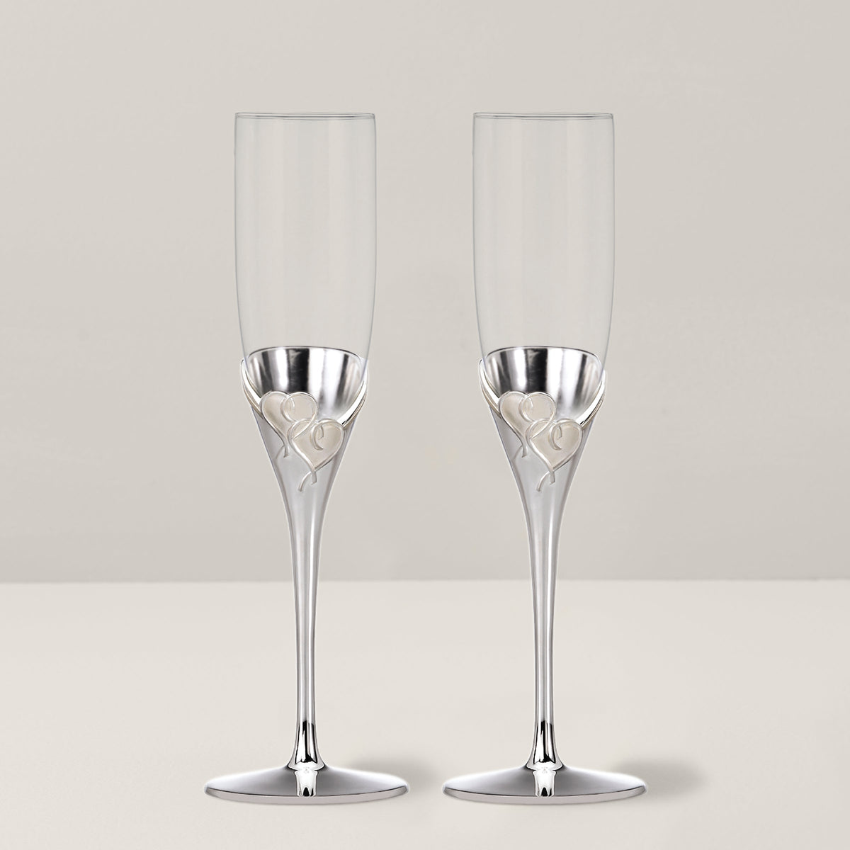 Lenox Adorn Crystal 2-Piece Toasting Flute Set | Dillard's