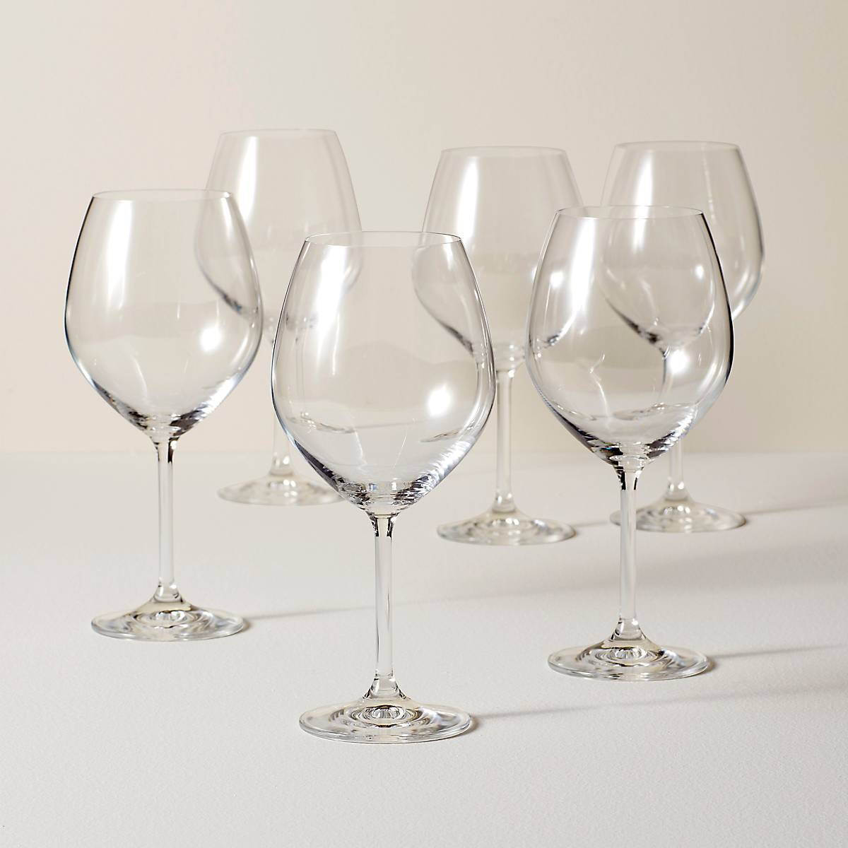 Elegant Monogram Wine Glasses ~ Set of 4