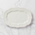 French Perle White 18.5" Serving Platter