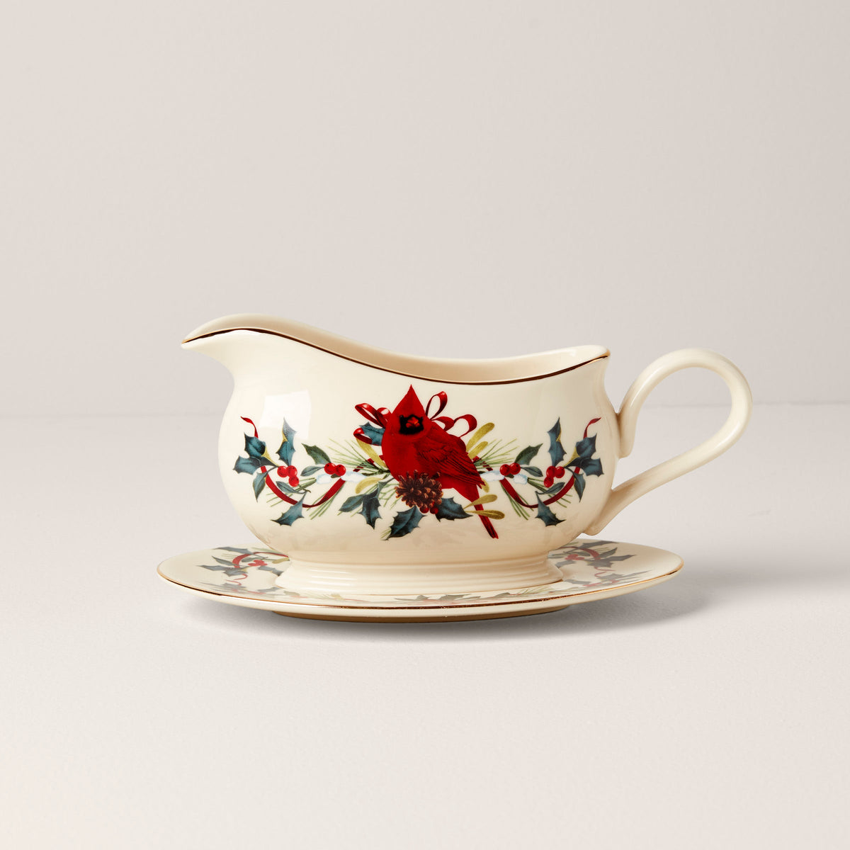 Winter Greetings Gravy Boat & Stand – Lenox Corporation