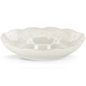 French Perle White Chip & Dip Tray