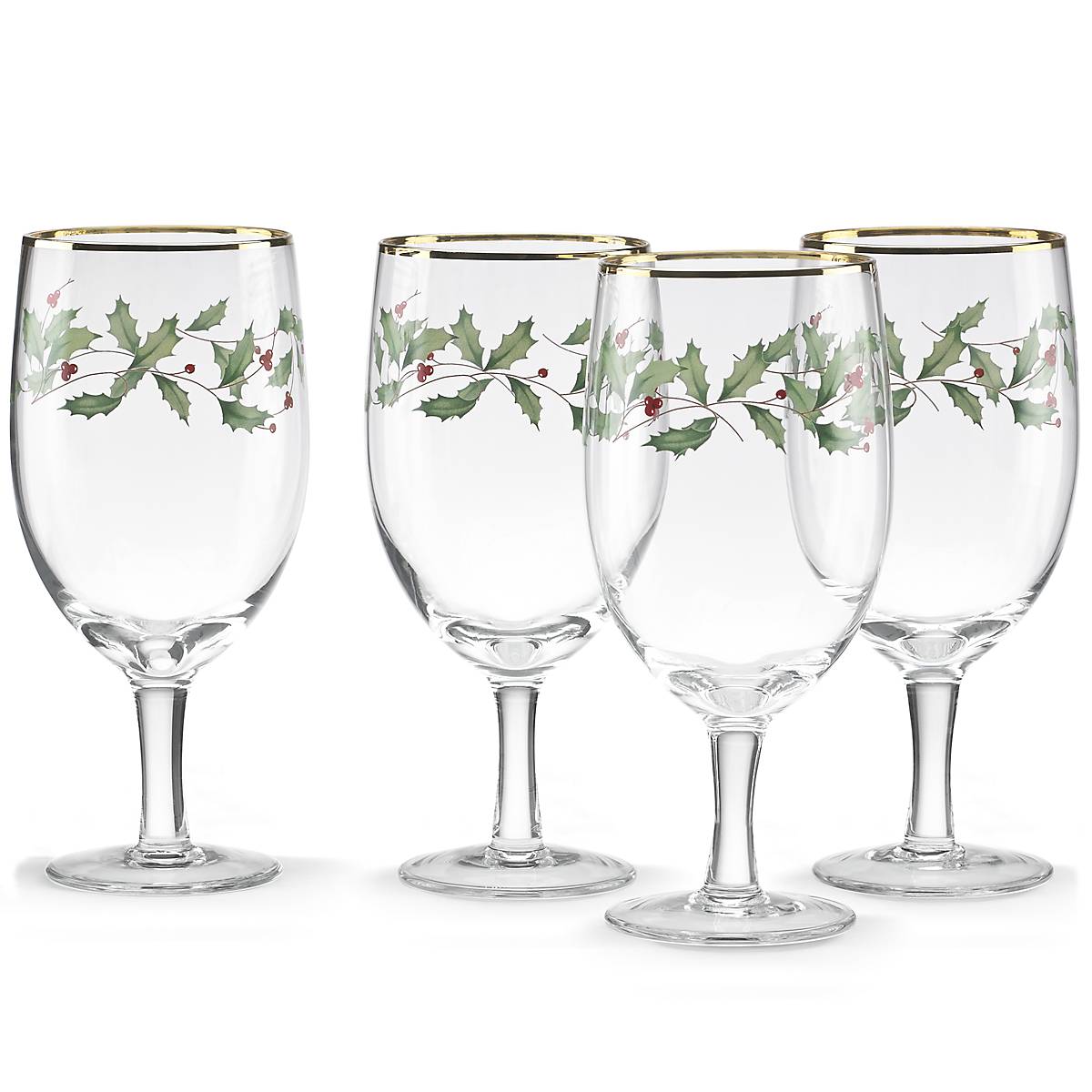 Holiday™ 4-piece Iced Beverage Glass Set