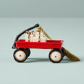 Personalized Vintage Little Red Wagon Ornament