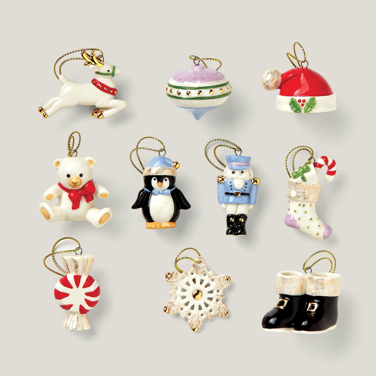 Christmas Memories 11-Piece Ornament & Tree Set – Lenox