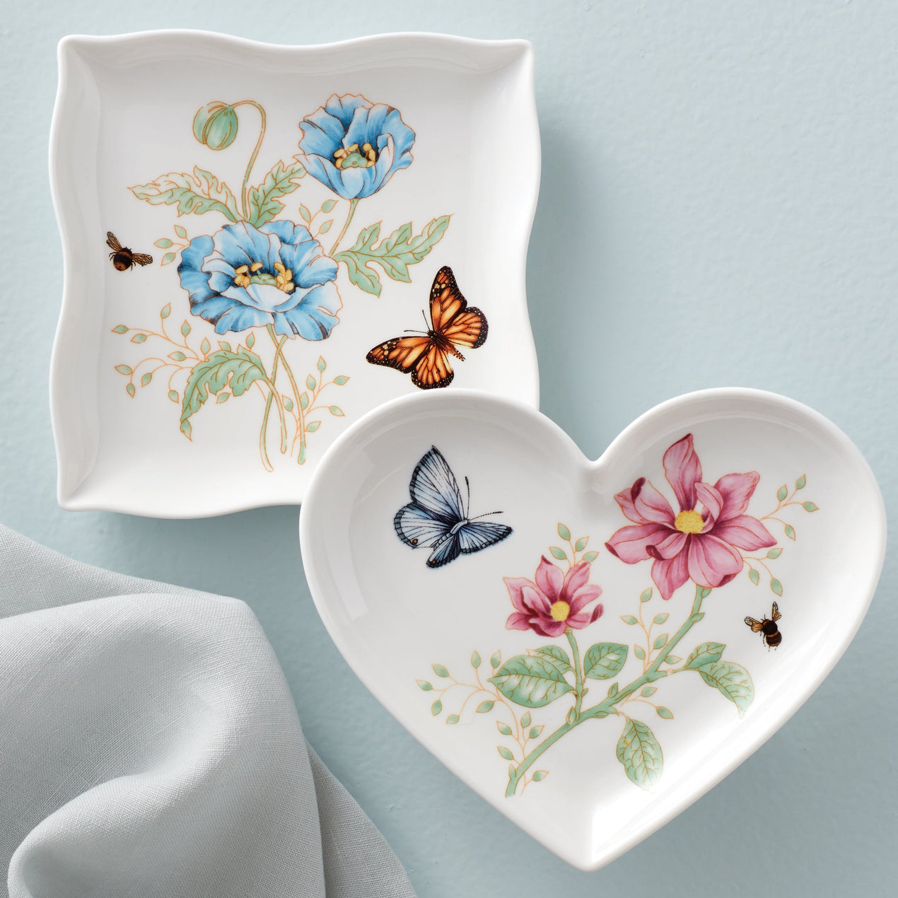 Butterfly Meadow Square Dish