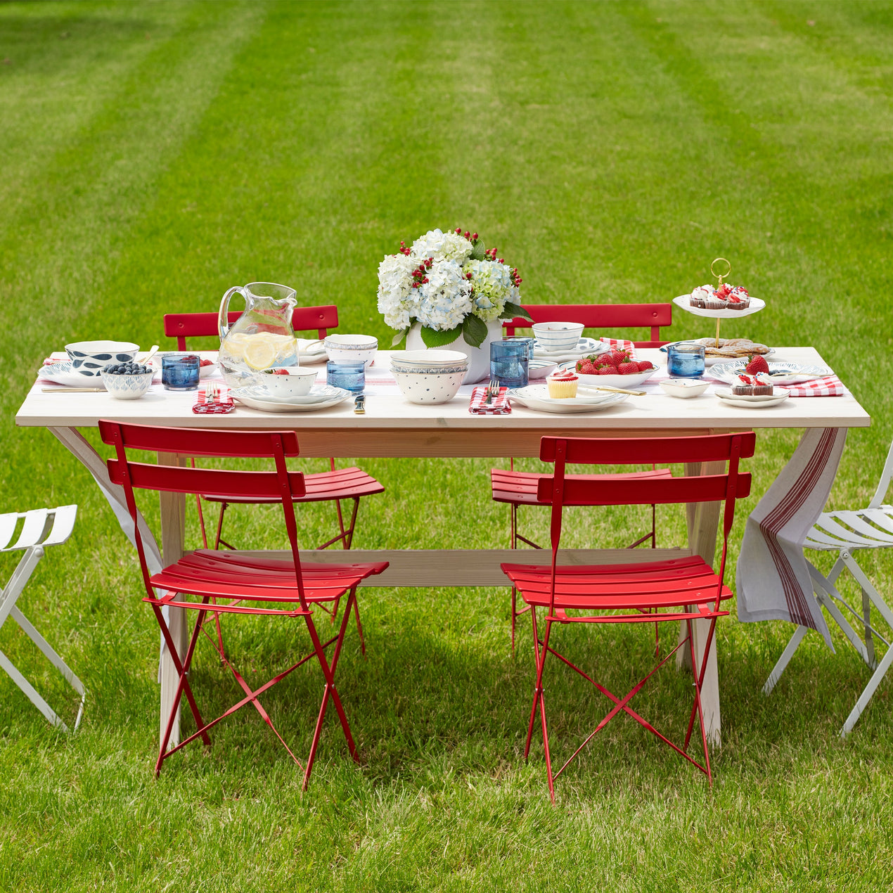 Blue Bay 12-Piece Dinnerware Set, Service for 4