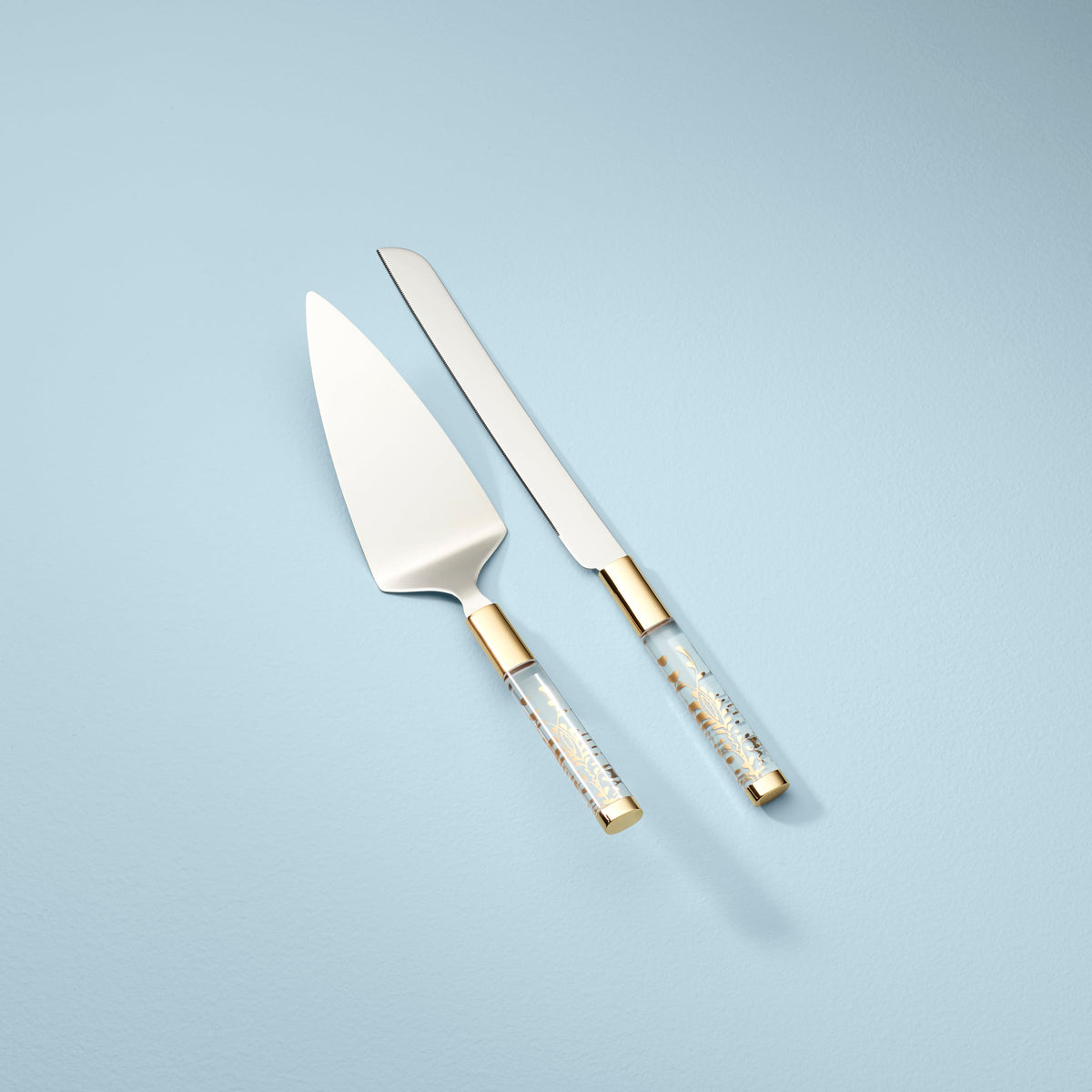 Opal Innocence 2-Piece Cake Knife & Server Set – Lenox Corporation