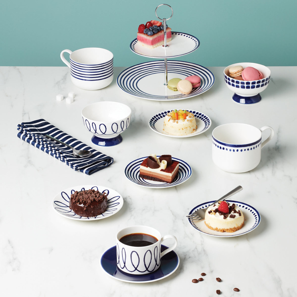 Charlotte Street Tidbit Plates - Set of 4 – Lenox Corporation