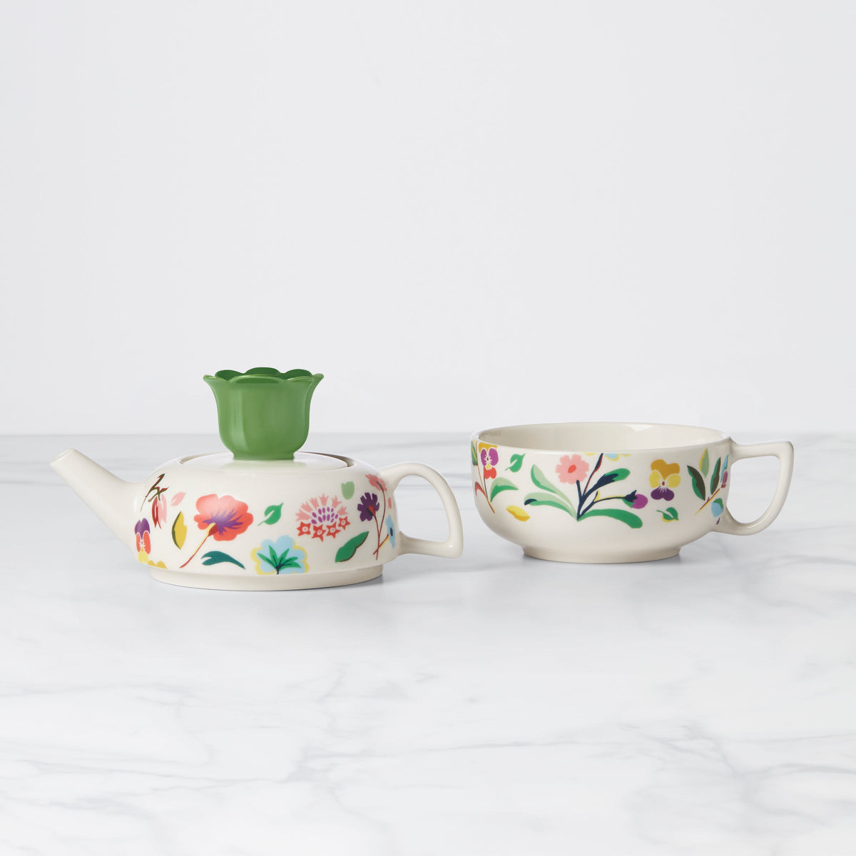 Garden Floral Tea For One Lenox Corporation