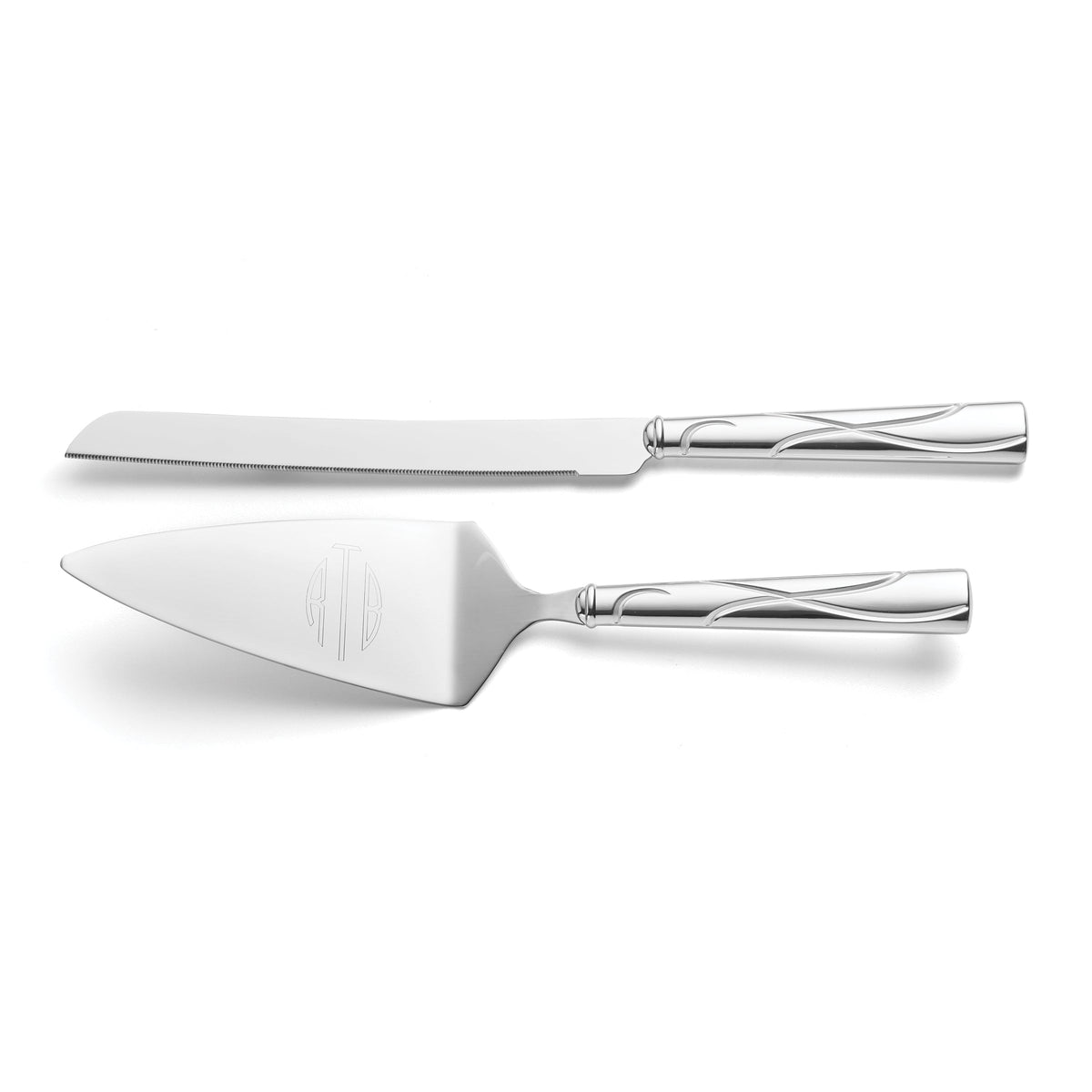 Personalized Adorn Cake Knife & Server Set Lenox Corporation