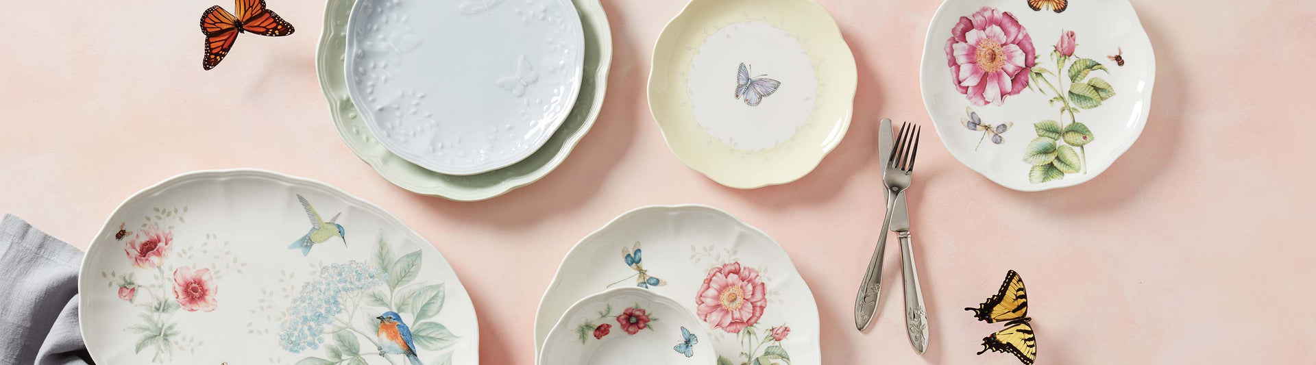 Butterfly Meadow dinnerware