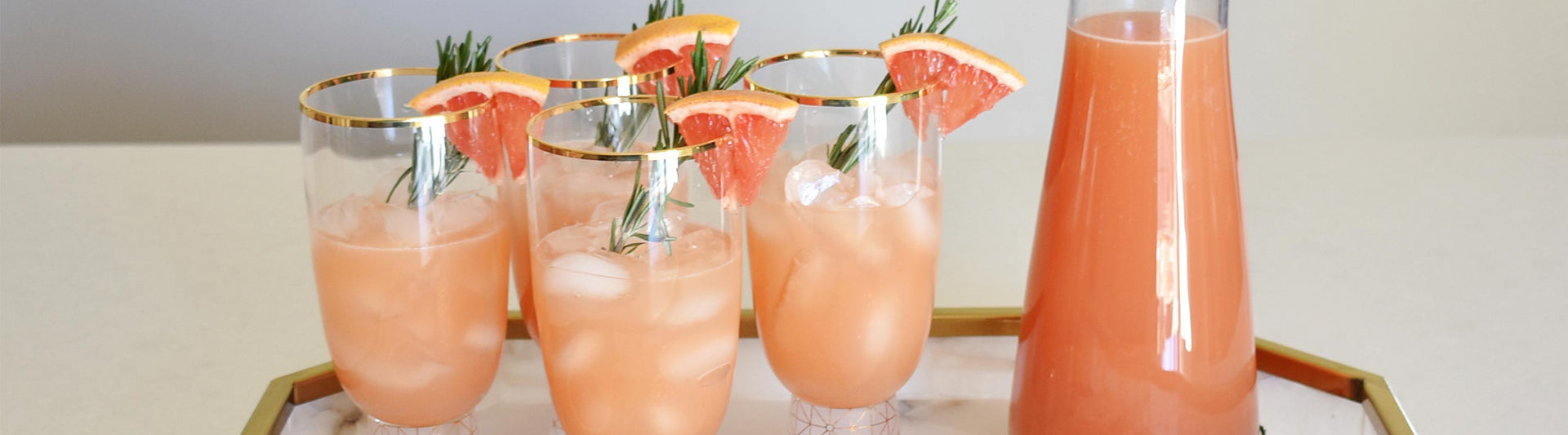 Vodka Charleston Fizz served in Lenox Trianna Glasses