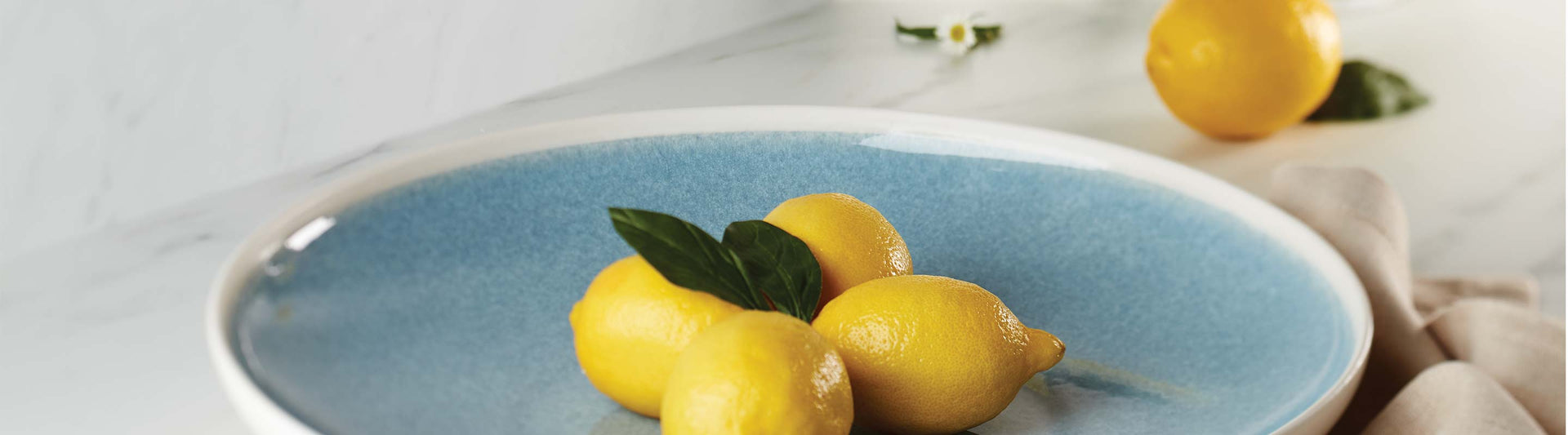 Lenox Naomi Bay Severware with Lemons