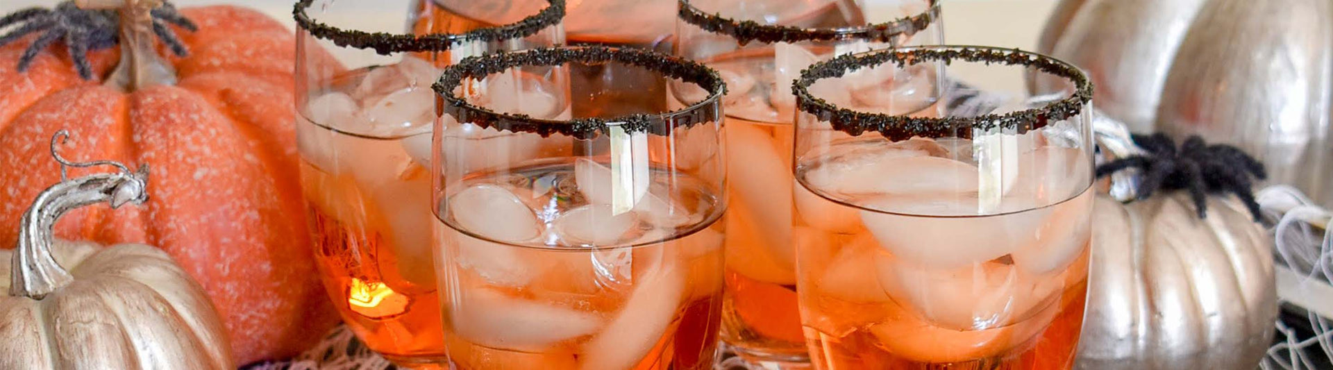 Blood Orange & Vodka Halloween Cocktail