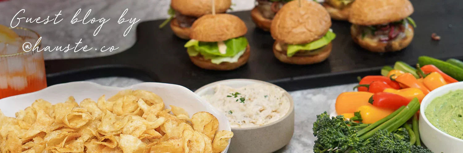 Gourmet Gameday Favorites with @hauste.co